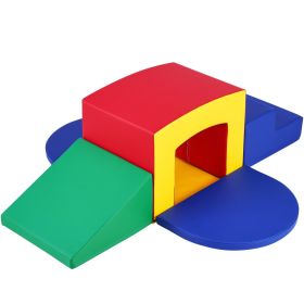 Toddler Climbing Toys Indoor, 5 Piece Climb, Crawl and Tunnel Soft Play Equipment, Foam Climbing Toys, Kids Tunnel Maze with Stairs and Ramp Toddler Climbing Toys Indoor, 5 Piece Climb, Crawl and Tunnel Soft Play Equipment, Foam Climbing Toys, Kids Tunnel Maze with Stairs and Ramp
